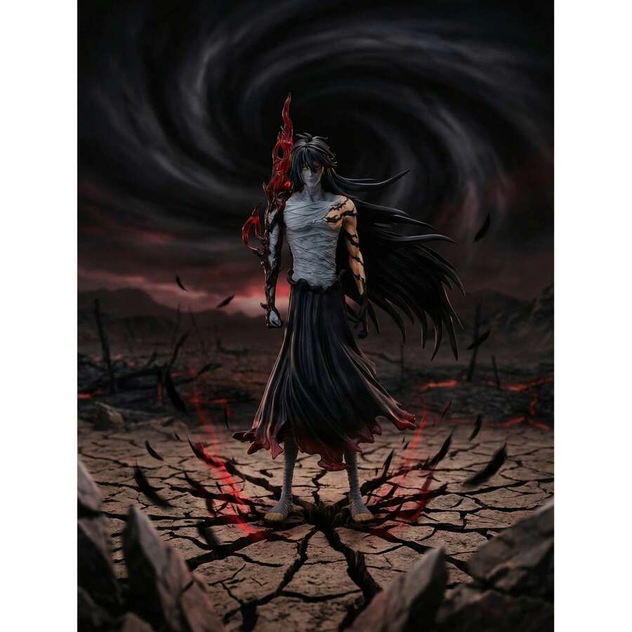 死神动漫黑崎一护天锁斩月可动人偶模型，动漫角色收藏可动人偶，手办，动漫人偶，Pop - 彩色 - 查看 1