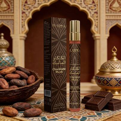 10毫升女士香水，巧克力麝香香型，持久淡雅，不含酒精的空气清新喷雾，适用于卧室、客厅和家居环境，也是情人节、母亲节、馈赠亲友的完美礼物。小巧便携，是送给女朋友的理想之选。