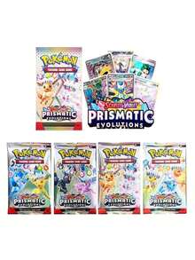 36pcs English Booster Pack, Battle Trading Card Game, Evolution, Collectible Cards, Random Styles, Collect Rare Monster Building Loan Collectible Cards - Multicolor - View 8