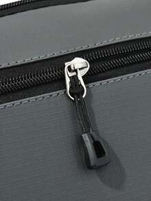 1 pieza Maletín de moda negro, mochila de negocios minimalista y elegante - Rectángulo - Ver 7