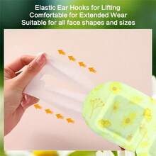 1包 5/10/20/30/50个洋甘菊蒸汽眼罩，缓解眼疲劳，改善睡眠质量，自发热睡眠眼罩，一次性温热眼罩，舒缓眼部不适，消除黑眼圈，恒温控制，超长热敷，情人节男孩心形图案 - 多色 - 查看 4