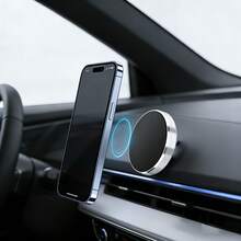 Giá đỡ điện thoại từ tính cho ô tô, lực hút nam châm mạnh, chống sốc, xoay 360°, không bị vướng, sử dụng được trong nhiều trường hợp, tiện dụng cho định vị và văn phòng. - A - Xem 5