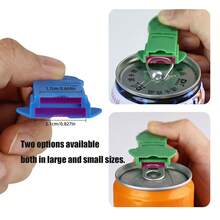 6 piezas Abridor de botellas con forma de pata de gato, abridor de latas de fácil extracción, giratorio y a prueba de polvo, apto para fiestas, barbacoas, campamentos y viajes - Multicolor - Ver 3