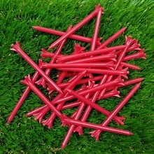 50 chiếc/hộp Tee golf bằng nhựa bền, phụ kiện golf chuyên nghiệp có thể tái sử dụng & quà tặng, bóng golf ma sát thấp & lực cản cao dành cho người chơi golf. - tee golf - Xem 9