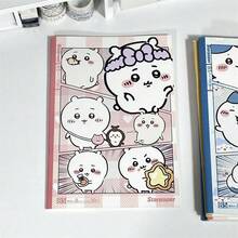 1 cuốn sổ tay B5 họa tiết móng tay, sổ nhật ký kẻ dòng dễ thương, quà tặng năm mới/Ngày lễ tình nhân/Lễ Phục sinh [Kiểu ngẫu nhiên] - Nhiều màu - Xem 6