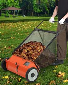 Cleaning Cart & Accessories - Orange and Black - View 7