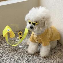 1副宠物心形太阳镜，可爱猫狗太阳镜，创意珠宝摄影道具 - 彩色 - 查看 5