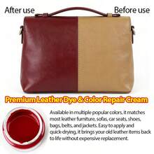 Powerful Leather Dye, Scratch-Resistant, Wear-Resistant, Non-Fading - View 12