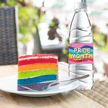 24pcs LGBT Pride Stickers, Self-Adhesive Bisexual Stickers, Waterproof Rainbow Sticker Set For Pride Month Decoration On Water Bottles, Envelopes, Cards, Gifts - View 6