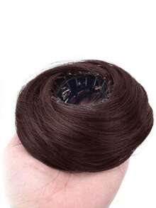 Búi tóc giả điều chỉnh được, dụng cụ tạo búi tóc bồng bềnh, phụ kiện tóc, dụng cụ tạo búi tóc hình bánh donut tự nhiên HA2731 - Nhiều màu - Xem 9