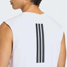 Adidas 男士 D4T POWER TANK 休闲运动背心 KD0376 - 白色 - 查看 5