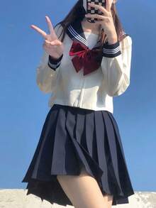 Cosplay Clothing - Màu xanh hải quân - Xem 11