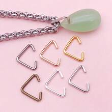 200 pièces Anneaux triangulaires ouverts en fer de 7x9 mm, accessoires DIY. Boucles triangulaires métalliques pour bagages, , matériel, boucles en fil de fer en stock. - Taille unique - Voir 7