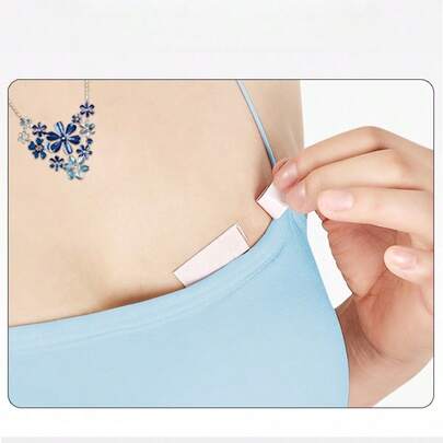 72/36-Piece Pack Of Anti-Exposure Breast Pads, Women's Fashion Adhesive Tape, Anti-Slip Clothing Tape, Dress Shoulder Strap Fixing Strap, Double-Sided Wardrobe Tape, Back-To-School Essential, Party Costume Savior - All Products Are Designed To Prevent Exposure And Ensure Your Clothing Fits Securely.