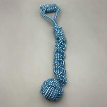 1/2 Large Durable Dog Rope Toy, Thick Woven Rope Ball For Dog Dental Care And Yard Play, Chew Resistant Pet Toy - Multicolor - View 11