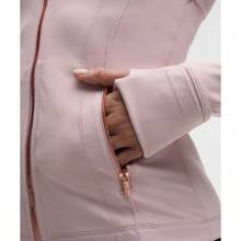 Lululemon Define Jacket Nulu  LW4CD5S - 粉紅/玫瑰金 - 查看 3