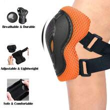 Fahrradhelm Kinder Jugend Klassiker Kinderhelm Mädchen Skaterhelm für Fahrrad Skateboard Scooter Roller Kinderfahrradhelm für 2-16 Jahre - Orange - Übersicht 3