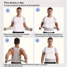 ACWOO自加热腰带，可调节自加热磁疗腰带，自加热磁疗腰带，电气石磁疗腰带支撑，缓解疼痛 - 多色 - 查看 11