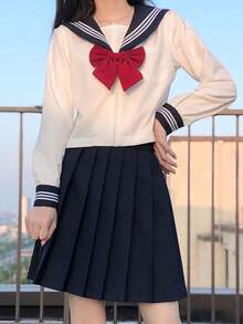 Cosplay Clothing - Màu xanh hải quân - Xem 8