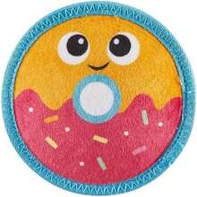 Outward Hound Tough Skinz Durable Squeaky Dog Toy With Two Tough Layers, Watermelon, Red, Medium - Small-donut - View 1