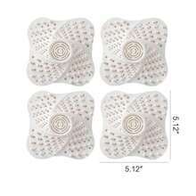 1/2/4pcs White Modern Home Silicone Sink Drain Strainer, Anti-Slip Suction Cup Drain Filter, Bathroom Shower Tub Kitchen Laundry Room Anti-Clogging Strainer - Rotation - View 7