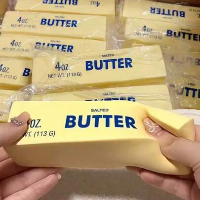 1块超滋润柔软慢回弹润肤膏 - 带来愉悦的感官享受，有助于缓解焦虑，提升专注力，是母亲节/毕业典礼、情人节、婚礼、玩具、可爱毛绒玩具、生日、房间装饰的完美之选