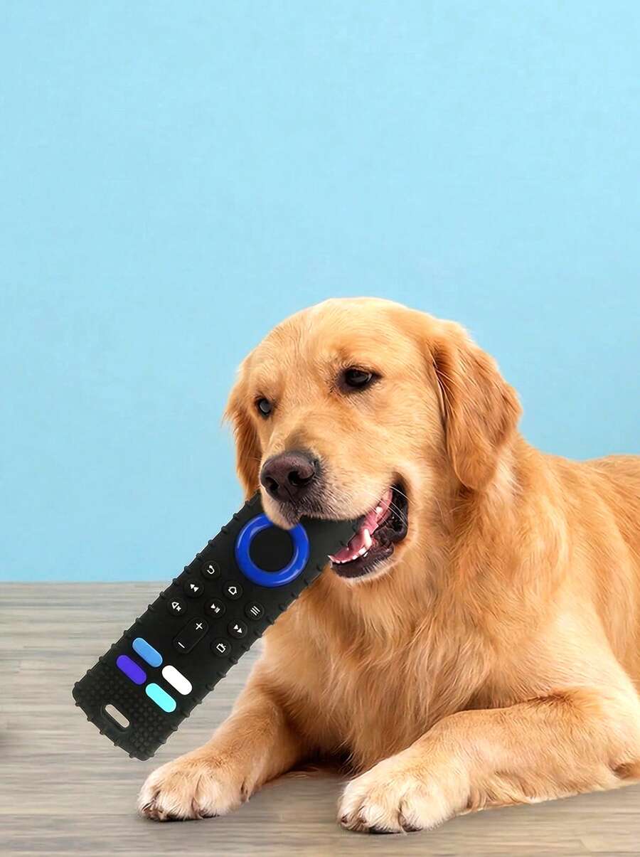 PETSIN Đồ chơi mọc răng điều khiển từ xa cho chó con, Đồ chơi nhai từ xa mô phỏng, Đồ chơi mọc răng kích thích và giải tỏa sự buồn chán cho chó con, Nhiều màu sắc có sẵn Màu sắc ngẫu nhiên