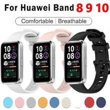 Tương thích với dây đeo thay thế Band 10, 9, 8, chống nước, bằng silicon, kiểu dáng thể thao, mềm mại, làm từ TPU, thoáng khí, bền, thoải mái, nhẹ, có thể điều chỉnh và dễ dàng lắp đặt. - Nhiều màu - Xem 1
