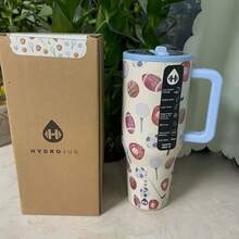 HydrojugTraveler 32 Oz/40 Oz Water Bottle With Handle & Flip Straw - Fits In Cup Holder, Leak Resistant Tumbler-Reusable Insulated Stainless Steel & Rubber Base - Gifts For Women & Men - Multicolor - View 11