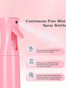 9-delars hårspa-set, innehåller 3 delar hårborstar för flickor, råttsvanskam, hårspännen med blommor och 200 ml finsprayflaska, lämplig för flickor dagligen - Multifärgad - Visa 4