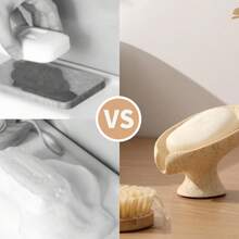 3D Printed Leaf-Shaped Self-Draining Soap Dish, Suitable For Keeping Soap Dry In Shower, Bathroom Sink, Kitchen Counter Or Bathtub, Appearance Similar To Gypsum Stone - Plaster Soap Box - View 11