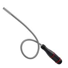 Herramienta de recogida magnética fuerte plegable, herramienta de recogida Flexible de Metal, barra de succión, imán, agarre de resorte, herramientas manuales portátiles UVIK - 2 libras rojo - Ver 6