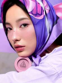 3CE 5.5g/0.19oz Curious Purple Blush, Ultra-Fine Soft Powder, Natural Flushed Makeup, Long-Lasting Oil Control, Smooth Buildable Formula, Suitable For Beginners, Korean Cosmetics - Curious Mauve - View 7