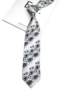 1条佩斯利花纹手工男女通用领带，适合休闲、街头、日常、派对等场合穿着。 - 彩色 - 查看 15