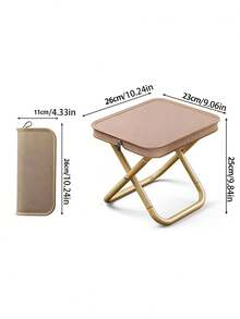 Portable Folding Stool, Lightweight Compact Foldable Chair For Outdoor Camping Fishing, Convenient For High-Speed Rail Queuing, Home Shoe Changing, Art Students, Sturdy , Multi-Color Options, Easy To Carry And Store, Essential Outdoor Gear - Multicolor - View 12
