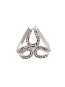 1pc Women's Scarf Clip, Zinc Alloy Multi-Function Scarf Holder - Multicolor - View 8