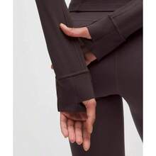 Lululemon Define Cropped Jacket Nulu LW3HWES - Sequoia - View 5