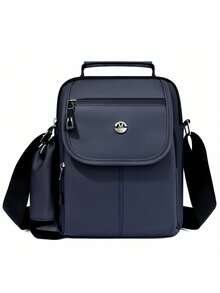 1 pieza Maletín de moda negro, mochila de negocios minimalista y elegante - Rectángulo - Ver 13