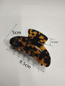 1pc Customized Hair Clip, Can Customize Hair Claw, Bridesmaid Hair Clip, Wedding Gift, Bridal Gift, Personalized Hair Clip, Can Customize Name, Bridal Hair Claw Clip, Durable, Colorful, Cute, Charming, Fun, Kawaii, Y2K Style, Fashionable, Unisex, Casual, Customized, Unique, Personalized, Ideal Gift For Him, Ideal Gift For Her, Boyfriend, Girlfriend, Family, Friends, Customized Hair Accessory, Forest Tone - White - View 12