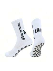 5 Pairs/10 Pairs Men's Anti-Slip Rubber Sole Football/Soccer Socks - Multicolor - View 6