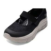 Skechers Giày thể thao nữ thường ngày, thoải mái, nhẹ, mùa xuân 2026, 159520-BLK - màu đen - Xem 7