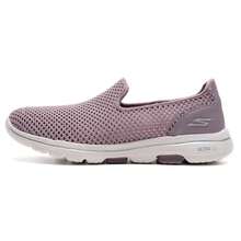 Skechers Giày nữ mùa xuân 2026 nhẹ, thoải mái, kiểu dáng thường ngày, giày đi bộ GO WALK 5 dành cho nữ, 124163-MVE - Hồng - Xem 1