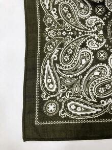 1 chiếc khăn bandana 70x70CM, họa tiết hoa điều, đa năng dùng để trùm đầu, buộc tóc hoặc quàng cổ. - Nhiều màu - Xem 4
