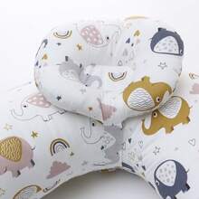 U型哺乳枕，婴儿坐姿支撑垫，孕妇枕 - 梦幻小象 - 夢幻大象 - 查看 6