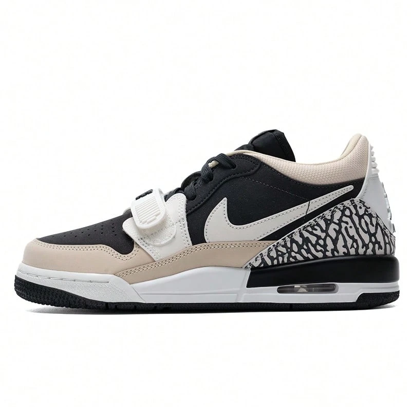 Nike AIR JORDAN LEGACY 312 LOW (GS) 女款滑板休闲鞋 CD9054-020 - 黑/灰米/棕 - 查看 1