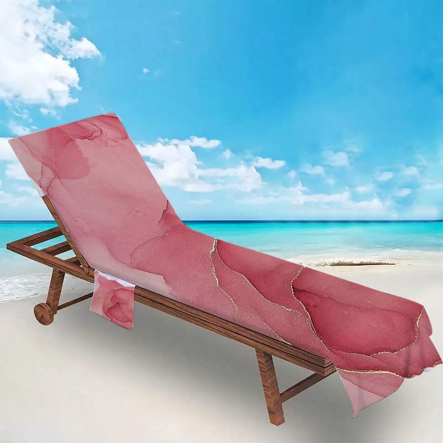 1pc Quick Dry Ultra-Soft Microfiber Beach Towel - Super Absorbent, Lightweight, Foldable Into Handbag - Ideal For Beach, Pool, Camping, Picnic, Yoga And Travel - A - View 1