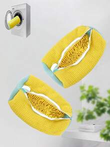 A Specially Designed Noise-Reducing And Deformation-Preventing Laundry Bag, Suitable For Use In Washing Machines, Reusable And With Loose Cleaning Tools, Featuring A Drying Function - Multicolor - View 2