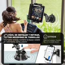 Soporte Pared Ajustable Tablet Para Cocina Escritorio Negro - Negro - Ver 4