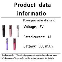Rechargeable Cordless Hair Clipper, Detachable Hair Trimmer, Removes Damaged Hair, Hair Color Care, Gift For Girls - Multicolor - View 13
