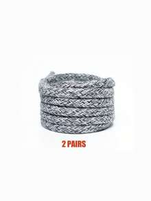 Woven Hemp Rope Round Shoelaces, Casual Sports Shoes, Skateboard Shoes, Running Shoes Replacement Laces, Classic Hemp Rope Shoelaces - Multicolor - View 18
